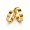 Alianças de Casamento 5mm Lisas de ouro