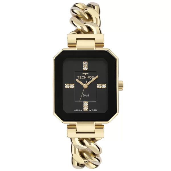 Relógio Technos Feminino Elos Dourado 2036MQN/1P