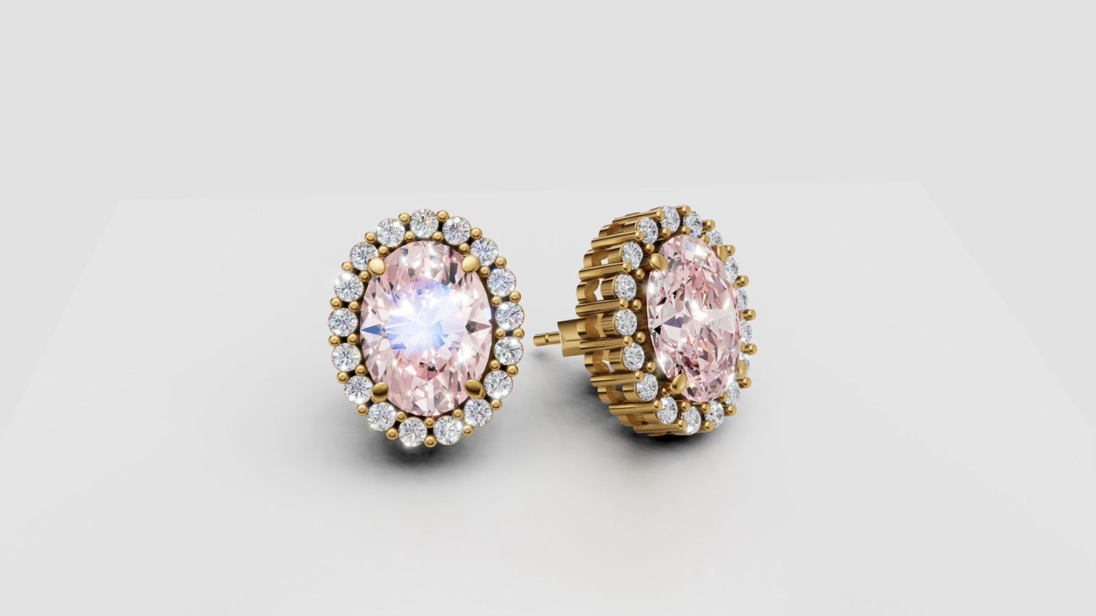 Brinco Rosé D’or ouro 18k - Imagem 2