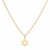 Cordão Masculino Grumete com Estrela de 6 Pontas em Ouro 18K