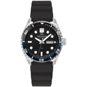 Relógio Technos Masculino Automático Diver Prata 8205PJ/2P